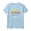 T-shirt Vintage Sunset Palm Palau - Palauan Maglietta - Palauan Pride Shirt - Great Gift for Palauan Heritage
