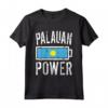 Maglietta Palau Flag | Palauan Power Battery Proud Tee - Top da Allenamento per Mostrare il Tuo Orgoglio Palauan - Regalo Unico per Natale o Compleanno