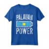 Maglietta Palau Flag | Palauan Power Battery Proud Tee - Top da Allenamento per Mostrare il Tuo Orgoglio Palauan - Regalo Unico per Natale o Compleanno