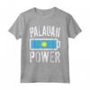 Maglietta Palau Flag | Palauan Power Battery Proud Tee - Top da Allenamento per Mostrare il Tuo Orgoglio Palauan - Regalo Unico per Natale o Compleanno