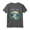 Paesaggio di Palau Art Deco Maglietta - Design Unico per Amanti dell'Arte e Viaggiatori - Acquista Online