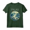 Paesaggio di Palau Art Deco Maglietta - Design Unico per Amanti dell'Arte e Viaggiatori - Acquista Online