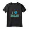 Donna Amo Palau - Maglietta con Collo a V e Design Esclusivo I Love Palau - Ideale come Regalo Unico per Palauani