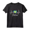 Palau Heartbeat Pride - Bandiera Palauan Roots Uomini Donne Souvenir Maglietta - Ideale per Mostrare il Tuo Amore per il Popolo di Palau
