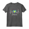 Palau Heartbeat Pride - Bandiera Palauan Roots Uomini Donne Souvenir Maglietta - Ideale per Mostrare il Tuo Amore per il Popolo di Palau