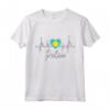 Palau Heartbeat Pride - Bandiera Palauan Roots Uomini Donne Souvenir Maglietta - Ideale per Mostrare il Tuo Amore per il Popolo di Palau