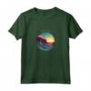 Retro Vintage Palau Abbigliamento - Palau Souvenir Maglietta - Stile Retrò Beachwear Anni '80 per Turisti e Surfisti