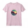 Retro Vintage Palau Abbigliamento - Palau Souvenir Maglietta - Stile Retrò Beachwear Anni '80 per Turisti e Surfisti