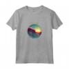 Retro Vintage Palau Abbigliamento - Palau Souvenir Maglietta - Stile Retrò Beachwear Anni '80 per Turisti e Surfisti