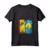Donna Radici di Palauan | Mezza Bandiera Spagnola | Spagna Palau Kids Vintage Maglietta con Collo a V - Abbigliamento Patriottico per Tutta la Famiglia