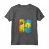 Donna Radici di Palauan | Mezza Bandiera Spagnola | Spagna Palau Kids Vintage Maglietta con Collo a V - Abbigliamento Patriottico per Tutta la Famiglia