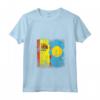 Donna Radici di Palauan | Mezza Bandiera Spagnola | Spagna Palau Kids Vintage Maglietta con Collo a V - Abbigliamento Patriottico per Tutta la Famiglia