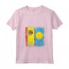 Donna Radici di Palauan | Mezza Bandiera Spagnola | Spagna Palau Kids Vintage Maglietta con Collo a V - Abbigliamento Patriottico per Tutta la Famiglia