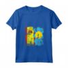 Donna Radici di Palauan | Mezza Bandiera Spagnola | Spagna Palau Kids Vintage Maglietta con Collo a V - Abbigliamento Patriottico per Tutta la Famiglia