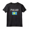 Palau Bandiera Palauan Palau Maglietta - Leggera e Taglio Classico - Ideale come Souvenir