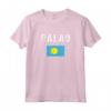 Palau Bandiera Palauan Palau Maglietta - Leggera e Taglio Classico - Ideale come Souvenir