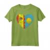 Cuore Bandiera Spagnola Palauan | Spagna Palau Flag Roots Kids Maglietta - Abbigliamento per Mostrare le Radici Spagnole e Palauane - Ideale per Tutta la Famiglia