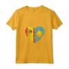 Donna Cuore Bandiera Spagnola Palauan | Spagna Palau Flag Roots Kids Maglietta con Collo a V - Abbigliamento Orgoglio Spagnolo per Tutta la Famiglia