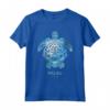 Palau Isole Tartaruga Marina Oceano Souvenir Maglietta - Esplora le Meraviglie di Palau