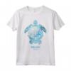 Palau Isole Tartaruga Marina Oceano Souvenir Maglietta - Esplora le Meraviglie di Palau