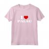 Palau HapTiger Souvenir I Love Palau Maglietta - Ideale per Turisti e Come Regalo Souvenir per Amici e Familiari
