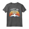 Divertente Regalo Palau - Trust Me I'm From Palau Maglietta - Design Vintage Retrò Montagna