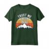 Divertente Regalo Palau - Trust Me I'm From Palau Maglietta - Design Vintage Retrò Montagna