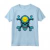 Bandiera Palau Skull Pride - Maglietta Souvenir Palauan Flag Roots - Ideale per Mostrare il Tuo Orgoglio Palau