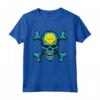 Bandiera Palau Skull Pride - Maglietta Souvenir Palauan Flag Roots - Ideale per Mostrare il Tuo Orgoglio Palau