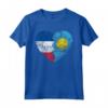 Palauan Bandiera Francese Cuore | Francia Palau Flag Roots Kids Maglietta - Mostra le tue radici con questo design unico - Abbigliamento per Uomini, Donne e Bambini