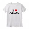 Country Heart Pride - Funny I Love Palau Maglietta - Abbigliamento divertente per chi Ama Palau