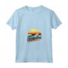 Donna Palau Retro Surf Abbigliamento & Beachwear, Palau Maglietta con Collo a V - Vintage anni '80 Souvenir