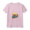 Donna Palau Retro Surf Abbigliamento & Beachwear, Palau Maglietta con Collo a V - Vintage anni '80 Souvenir