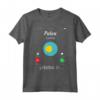 Palau Fiamma Ydebo - Vai a maglia con la Bandiera di Palau - Cittadino Palau Orgoglioso - Maglietta Souvenir Unica