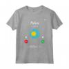 Palau Fiamma Ydebo - Vai a maglia con la Bandiera di Palau - Cittadino Palau Orgoglioso - Maglietta Souvenir Unica