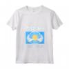 Donna Manta Gigante su Bandiera di Palau - T-shirt Collo a V con Design Grafico Polinesiano - Ideale per Appassionati di Palau e dell'Oceano