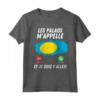 Bandiera Palau Appelle et Je Dois Partir Maglietta - Ideale come Regalo o Souvenir per Viaggiatori e Amanti del Calcio
