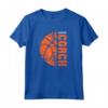 Coach Basket Regalo Pallacanestro Allenatore Vintage Miglior Allenatore Maglietta - Ideale per Appassionati di Basket