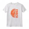 Coach Basket Regalo Pallacanestro Allenatore Vintage Miglior Allenatore Maglietta - Ideale per Appassionati di Basket