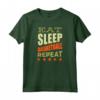 EAT SLEEP Basketball - Pallone da Basket Maglietta per Giocatori - Regalo Compleanno Basket College