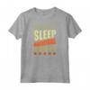 EAT SLEEP Basketball - Pallone da Basket Maglietta per Giocatori - Regalo Compleanno Basket College