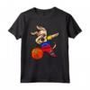 Dabbing Dog Venezuela Pallacanestro - Bandiera venezuelana Maglietta per Appassionati di Basket - Regalo Compleanno o Natale