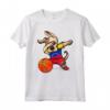 Dabbing Dog Venezuela Pallacanestro - Bandiera venezuelana Maglietta per Appassionati di Basket - Regalo Compleanno o Natale