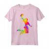 Basket Pallacanestro Ragazza Donna Bambina Maglietta - Leggera e Taglio Classico - Ideale per Appassionate di Basket