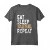 Eat Sleep Volley Repeat T-shirt | Pallavolo Tee Maglietta - Ideale per gli Amanti della Pallavolo - Acquista Online