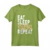 Eat Sleep Volley Repeat T-shirt | Pallavolo Tee Maglietta - Ideale per gli Amanti della Pallavolo - Acquista Online