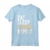 Eat Sleep Volley Repeat T-shirt | Pallavolo Tee Maglietta - Ideale per gli Amanti della Pallavolo - Acquista Online