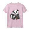 Panda carino di pallavolo - Maglietta con Disegno di Pallavolo per Squadra e Amanti dei Panda
