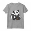 Panda carino di pallavolo - Maglietta con Disegno di Pallavolo per Squadra e Amanti dei Panda