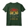 Crossfit papà papà normale ma molto cool vintage tramonto Maglietta - Stylish Retro Graphic T-shirt for CrossFit Dads